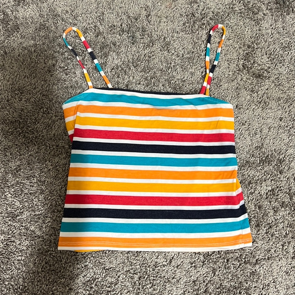 Stripped crop top